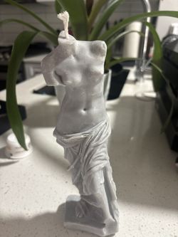 Grey Goddess Candle