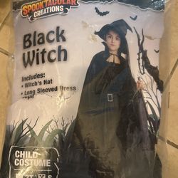 Cute Witch Witch Costume For Halloween For Girls 