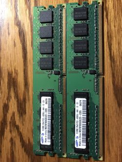 2x512 mb ram