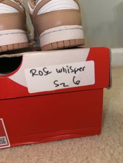 Nike Rose Whisper Dunks