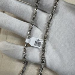 14kt White Gold Gucci Link Style Chain