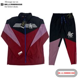 Nike Blue Ribbon Sports Windrunner Men’s Running Jacket DA1421-010  & Nike Phenom Elite Blue Ribbon Sports Woven Running Pants DA3207-010