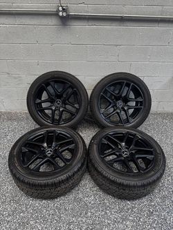 21" OEM Mercedes-Benz G-Class Wheels Rims Set of 4 21x10 5x130 with tires