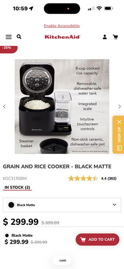 Kitchenaid Grain And Rice Cooker