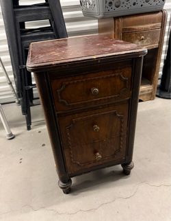 Solid wood night stand (single)