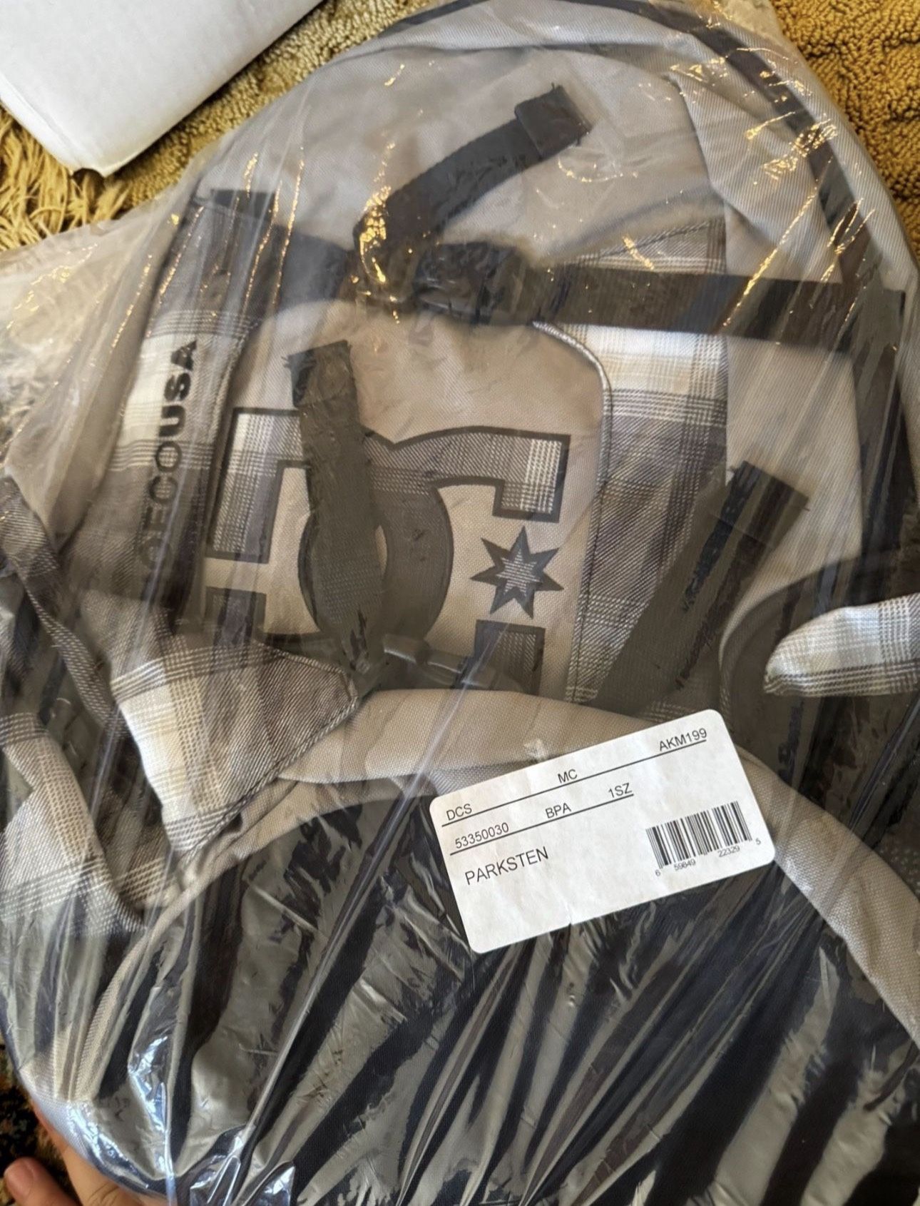 DC Backpack -Brand New-