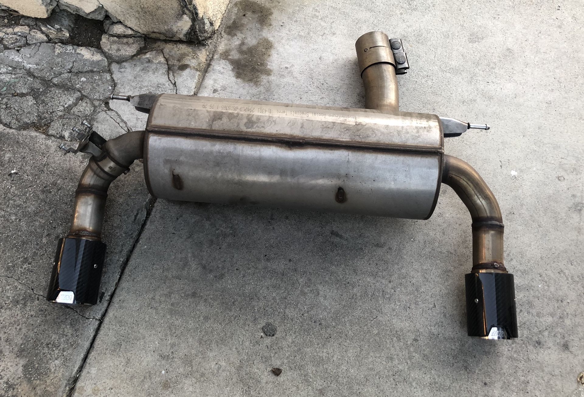 Bmw 435i m clearance performance exhaust