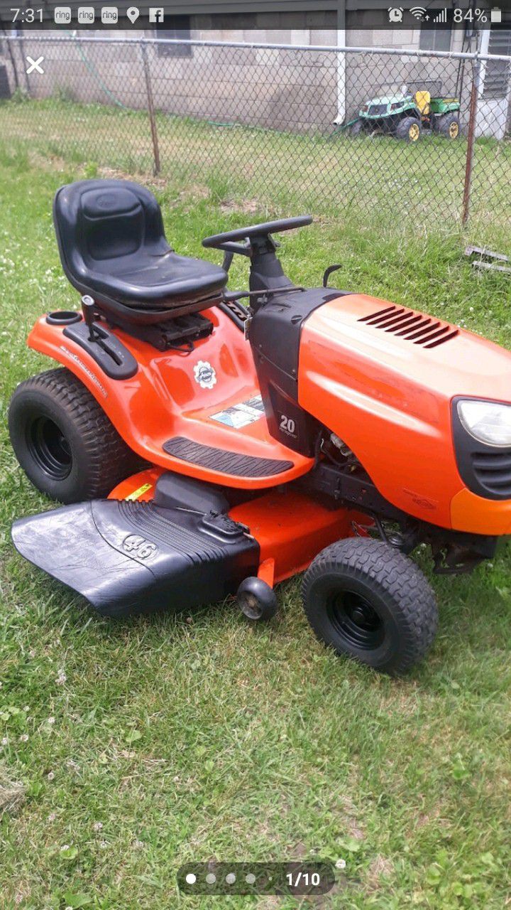 Ariens 46 in riding lawn mower, automatic