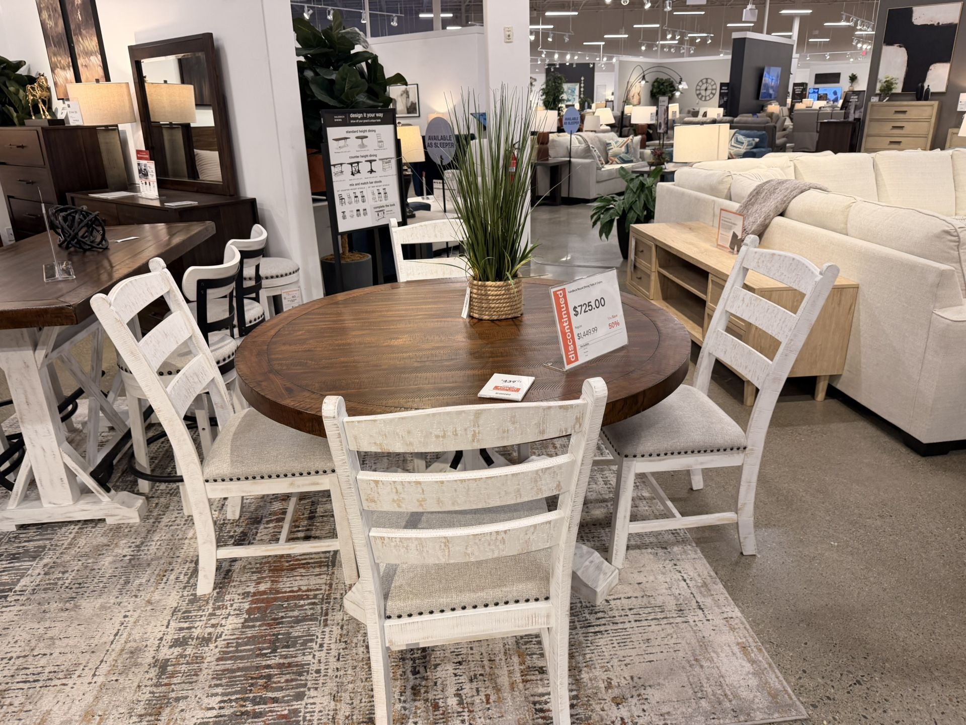 Dining Table with 4 Chairs