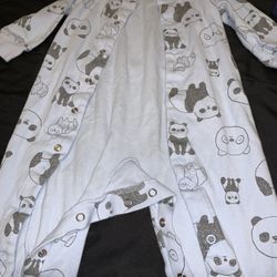 Baby 9month Onsie Button Up 