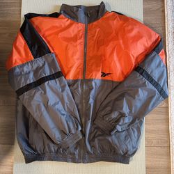 Reebok Men’s Adult Large Orange, Gray and Black With Minor Defects