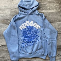 Blue Sp5der hoodie