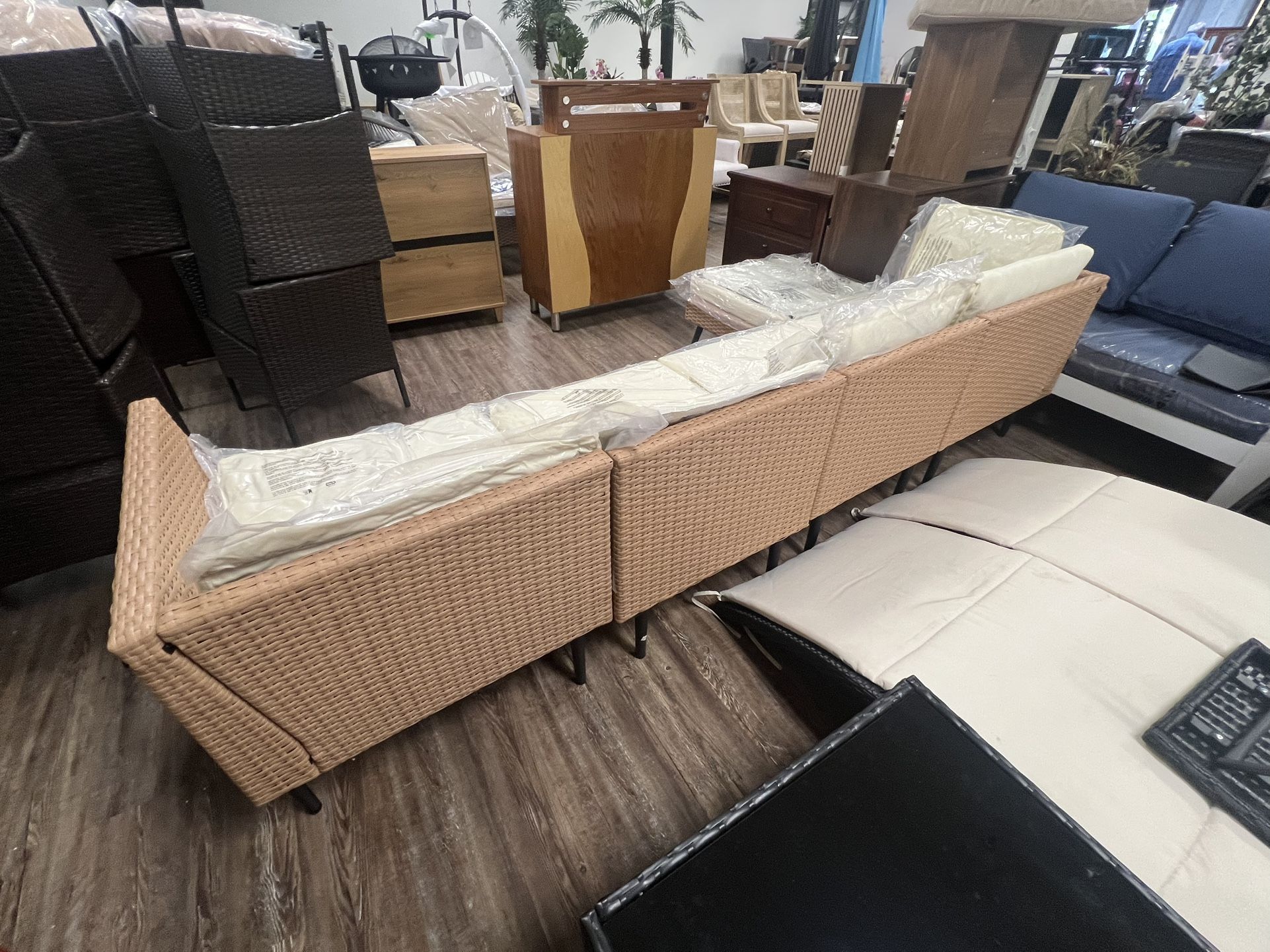 Outdoor Sectional Patio Set