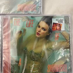 Taylor Swift Life of a Showgirl CD + Hand Signed Photo 1, 2, or 4 