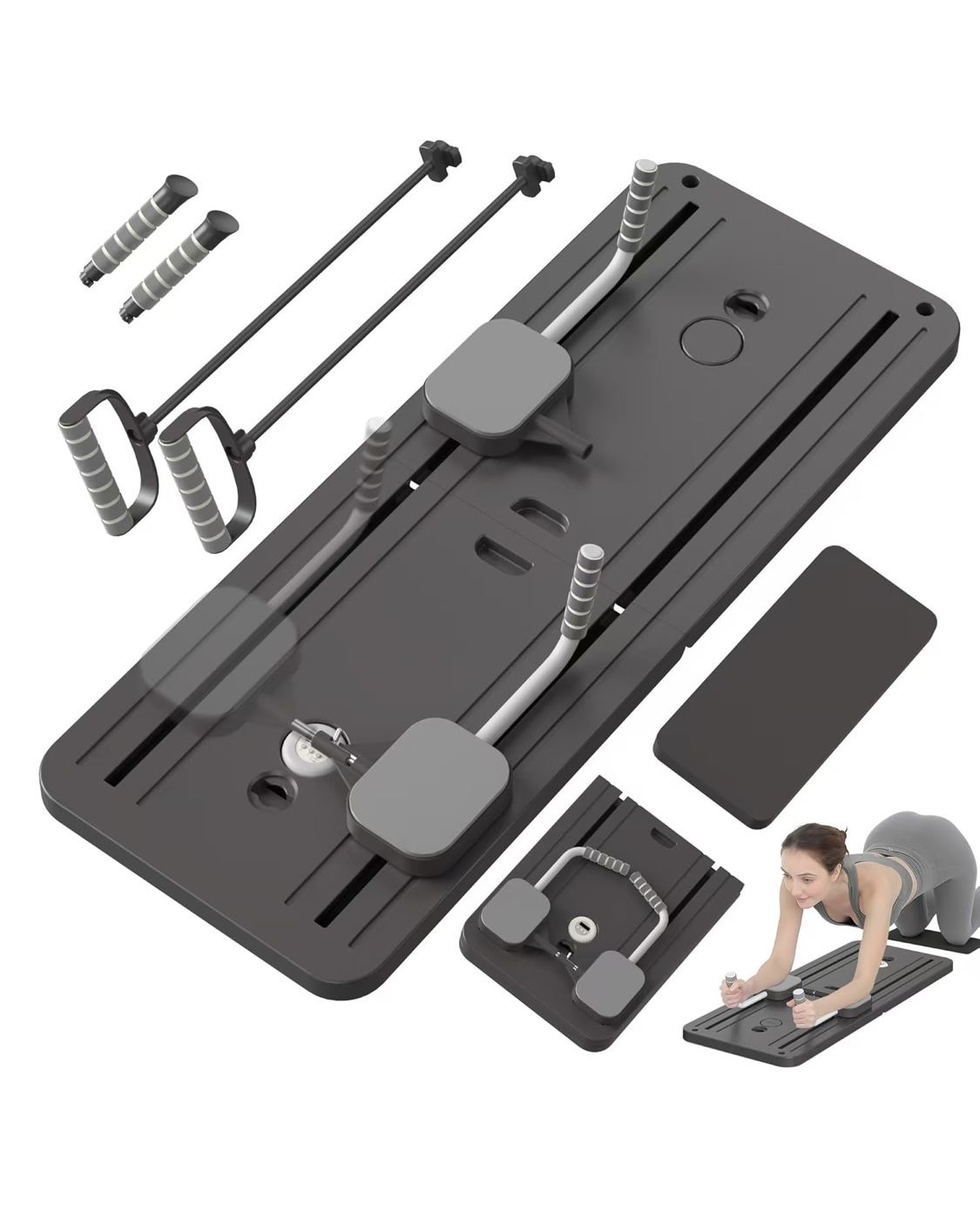 Pilates Board, Multifunctional Abdominal Board, Ab Core Trainer, Ab Trainer Machine, Ab Board, Exercise Board, Abs Workout Equipment, Core Workout Equ