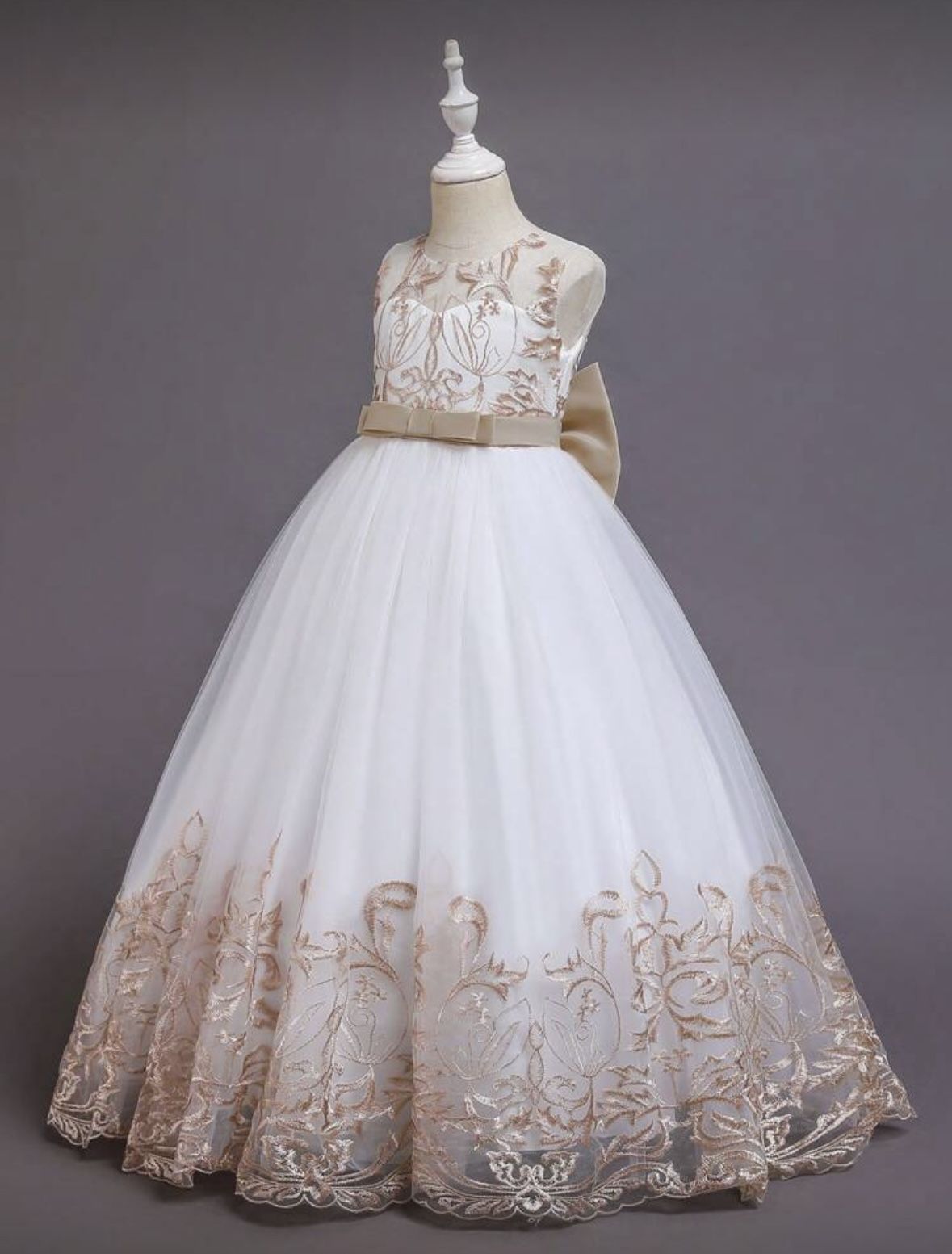 Girls- Flower Girl, Baptism Dress