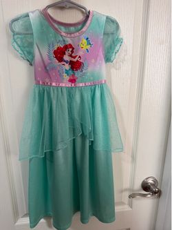 3T Disney princess girls Ariel sleeping gown