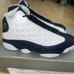 Jordan 13 Obsidian Powder Blue 