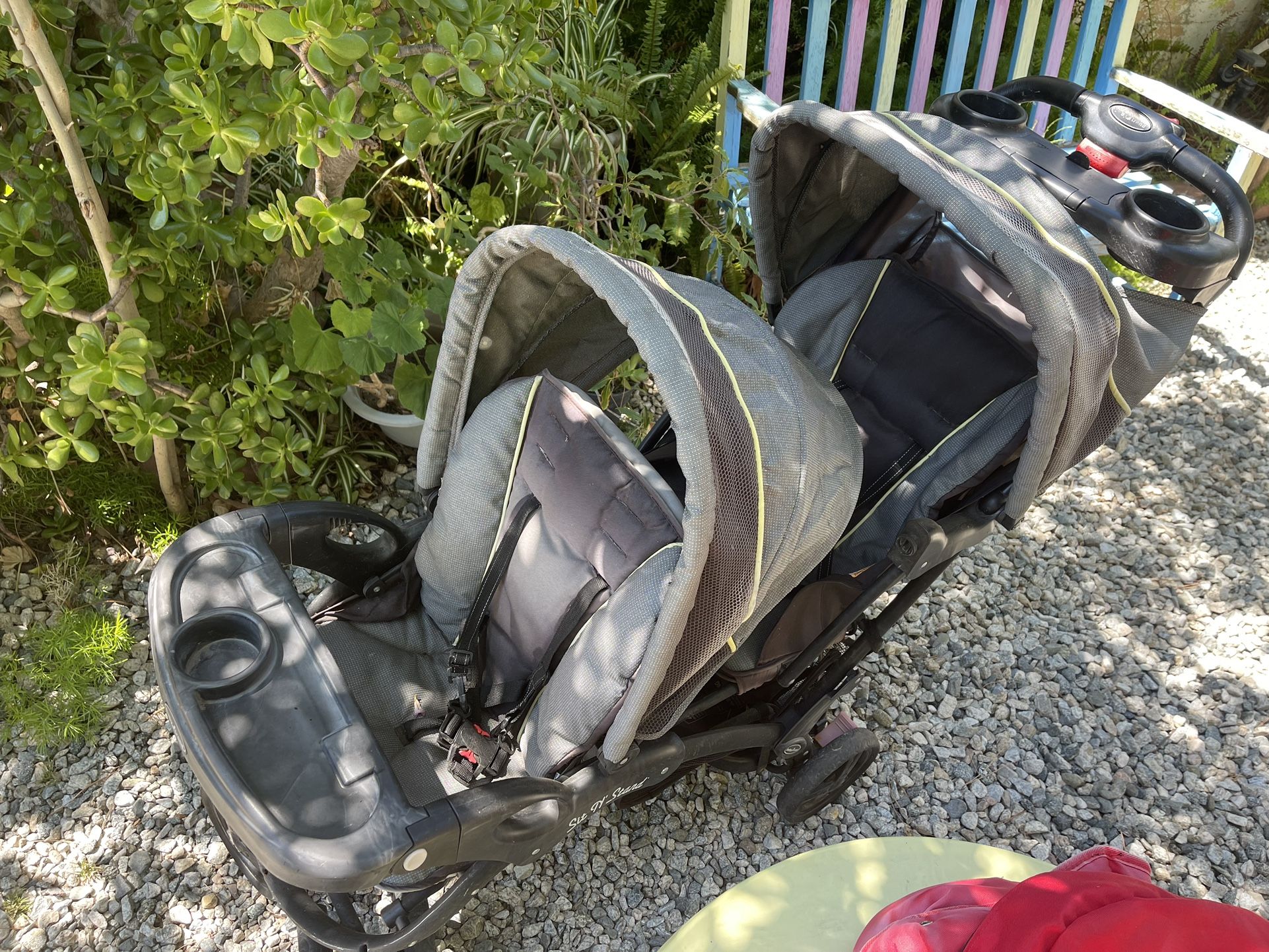 Double Stroller Sit N Stand