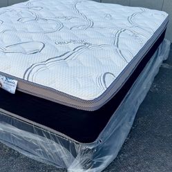 Mattress And Box Spring Queen Size 
