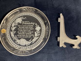 Friendship Plate With Stand