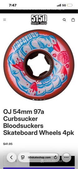 Creature skateboarding wheels