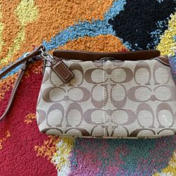 Vintage Coach Clutch 