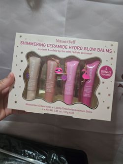 NatureWell Shimmering Ceramide Hydro Glow Balms Set