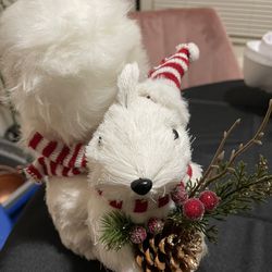 Adorable World Market Holiday Squirrel Figure