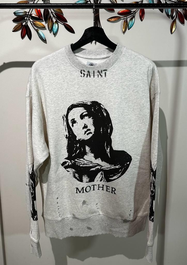 SAINT MICHAEL MOTHER SWEATER PULLOVER FW23 , Visit Our
