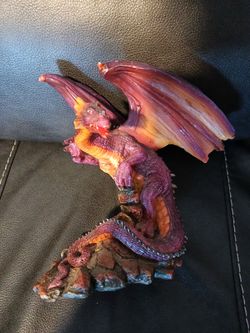 Red Dragon Figurine