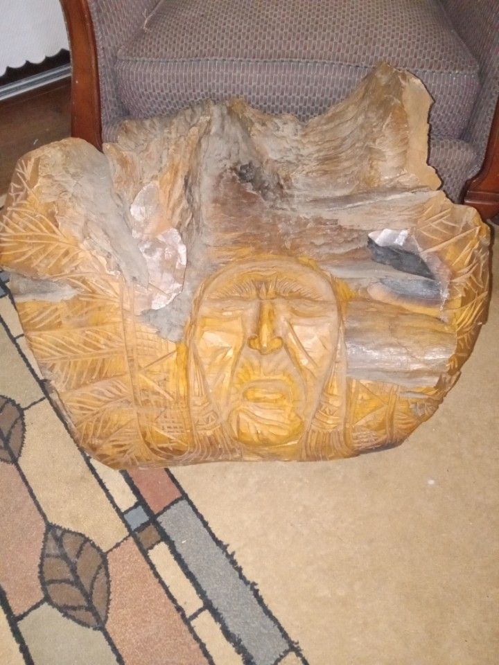 Heavy Carved Wood