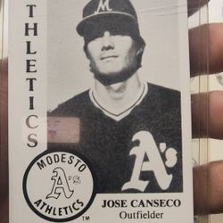Card José Canseco 