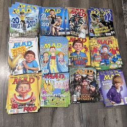 Over 100 Mad Magazines 