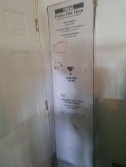 Doggy door $150