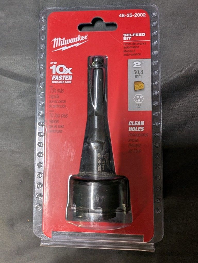Milwaukee 2" Selfeed Bit