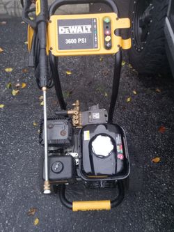 Dewalt 3600 2.5 GPM