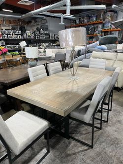Stone Harbor Dining Table Collection - Costco price $1999+tax, our price-$899