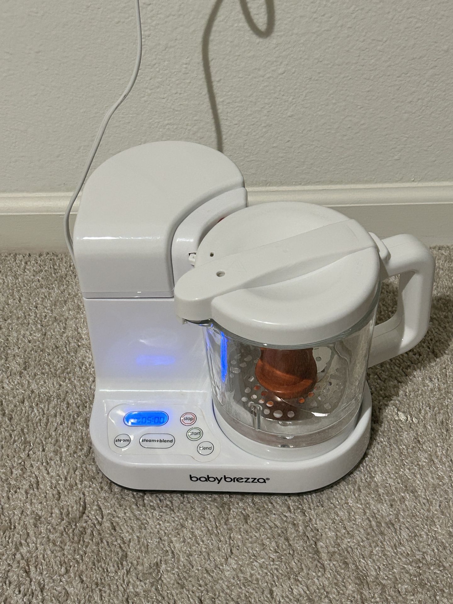 Baby Brezza Glass Food Steamer and Blender