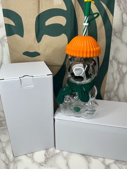 Starbucks Snoopy Glass Cup
