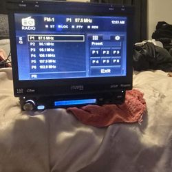 JENSEN PHASELINEAR INDASH FLIP OUT TV/DVD