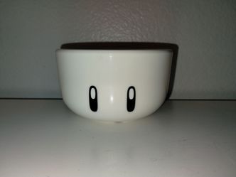 Super Nintendo World Hard Plastic Melamine Bowl 4” x 2.25”
