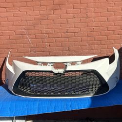 2020-2021 Toyota Corolla Front Bumper OEM