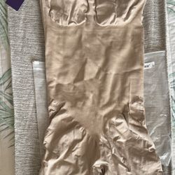 Sculpting Shapewear Bodysuit Nude Bodysuit / L