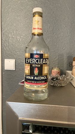 Vintage Everclear  bottle