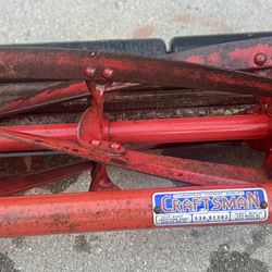 Vintage Craftsman Lawnmower 