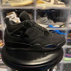 Jordan 4 Black Cat Size 12.  New No Box 