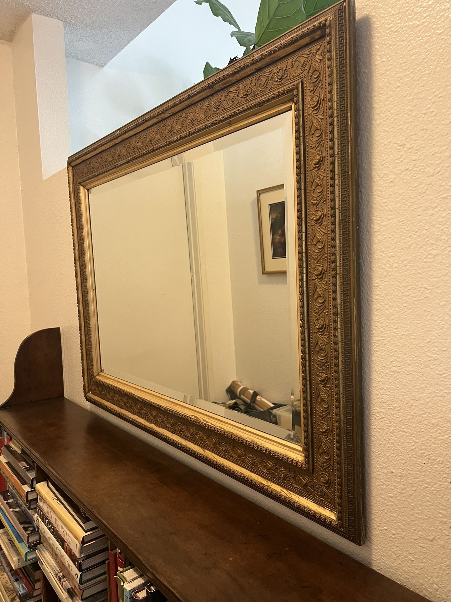 Antique 19th Century Gold Mirror