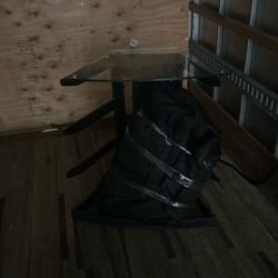 Small Tv Stand Glass 