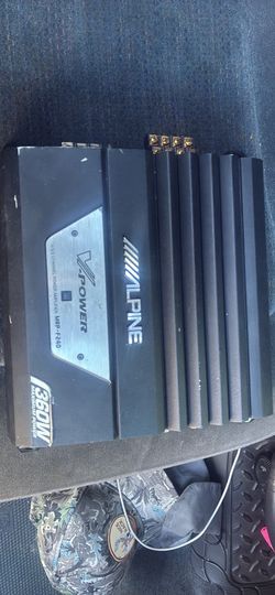 Alpine amplifier